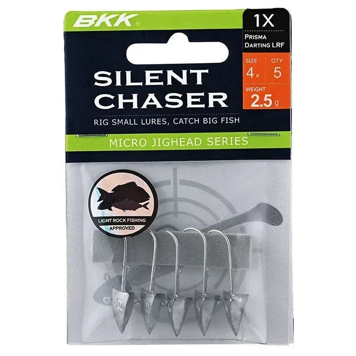 BKK silent Chaser Prisma Darting jighead - Sundbybergs Sportfiske