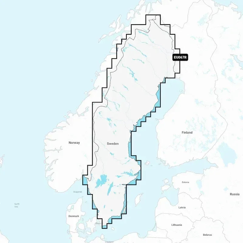 Garmin Navionics+ - Sundbybergs Sportfiske