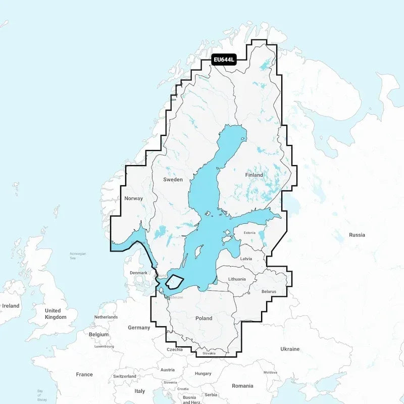 Garmin Navionics+ - Sundbybergs Sportfiske