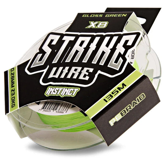 Strike Wire Instinct Braid X8-Gloss Green - Sundbybergs Sportfiske