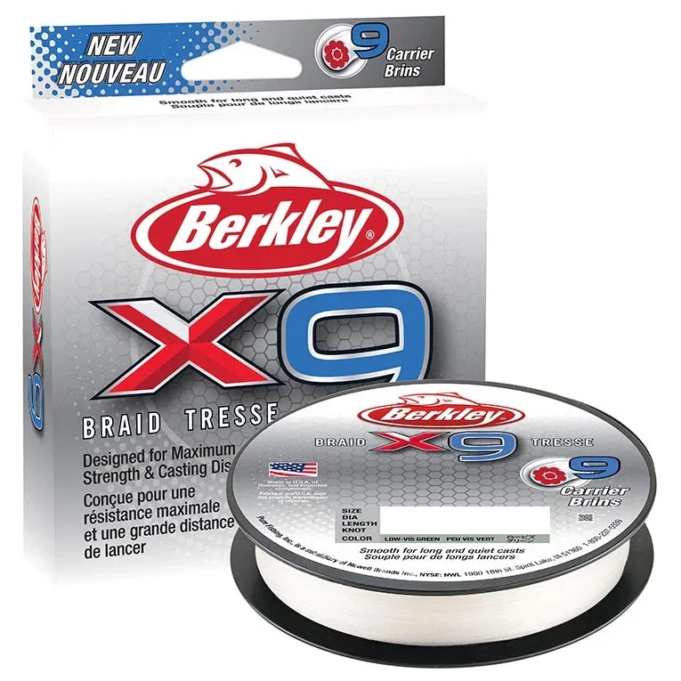 Berkley X9 Crystal 150m - Sundbybergs Sportfiske