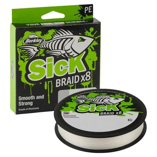 Berkley Sick Braid White 150m - Sundbybergs Sportfiske