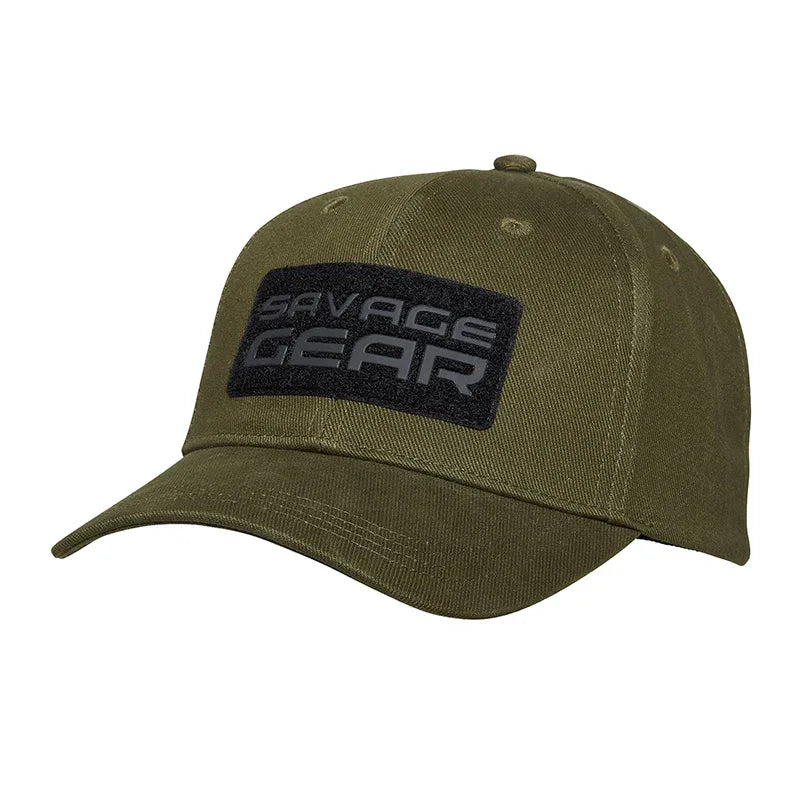 Savage Gear Badge Baseball Cap-Green - Sundbybergs Sportfiske