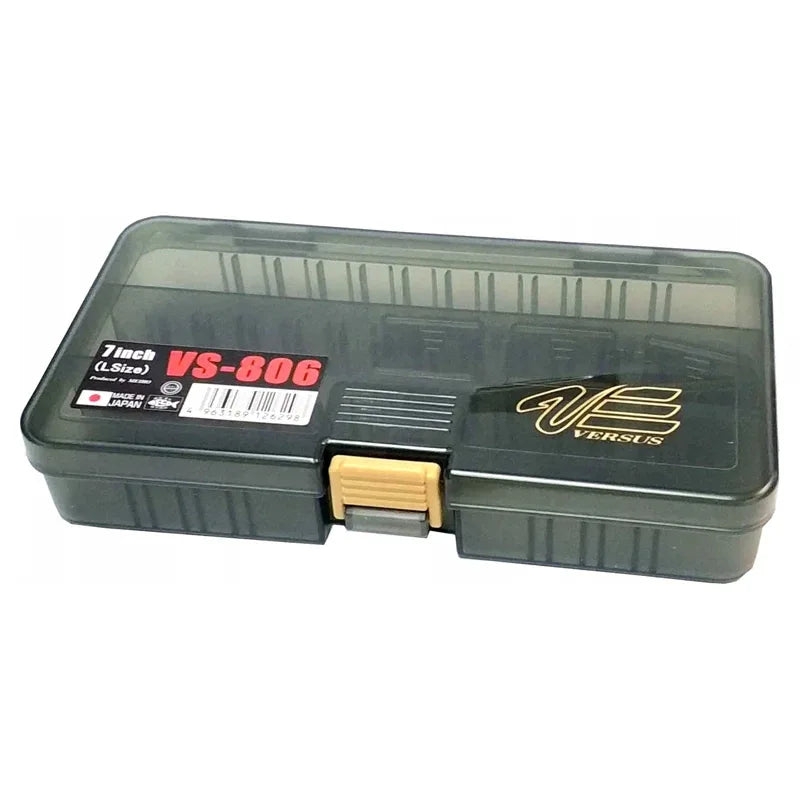 Meiho Versus Worm Type Box 186x103x34mm - Black - Sundbybergs Sportfiske