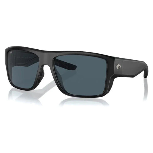 Costa Del Mar Taxman Matte Black - Gray 580P - Sundbybergs Sportfiske