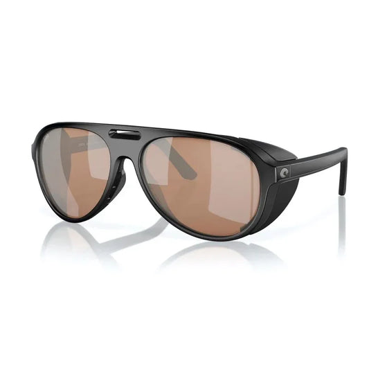 Costa Grand Catalina Matte Black - Copper Silver Mirror 580G - Sundbybergs Sportfiske