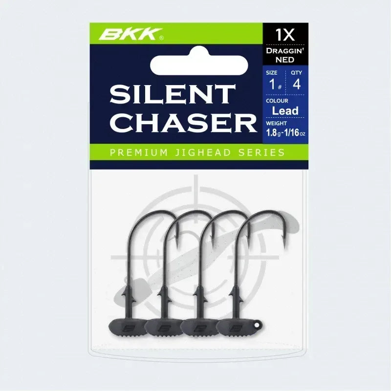 BKK Silent Chaser-Draggin' NED Black - Sundbybergs Sportfiske