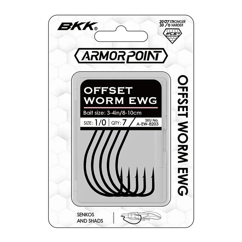 BKK Armorpoint Offset Worm EWG - Sundbybergs Sportfiske