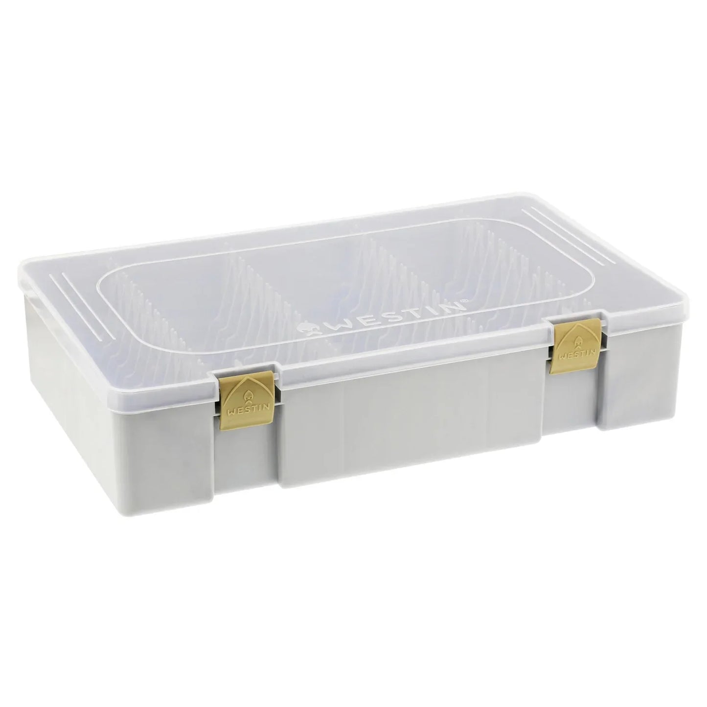 Westin W3 Spinnerbait Storage Box S6 Grey - Sundbybergs Sportfiske