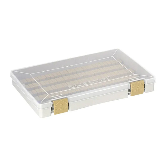 Westin W3 Jig Box (135 Slots) 27,4X18X4cm M Grey/Clear - Sundbybergs Sportfiske