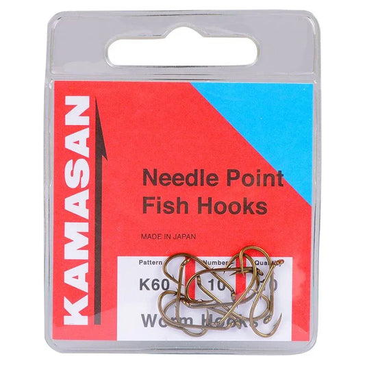 Kamasan K60 Worm Hook - Sundbybergs Sportfiske