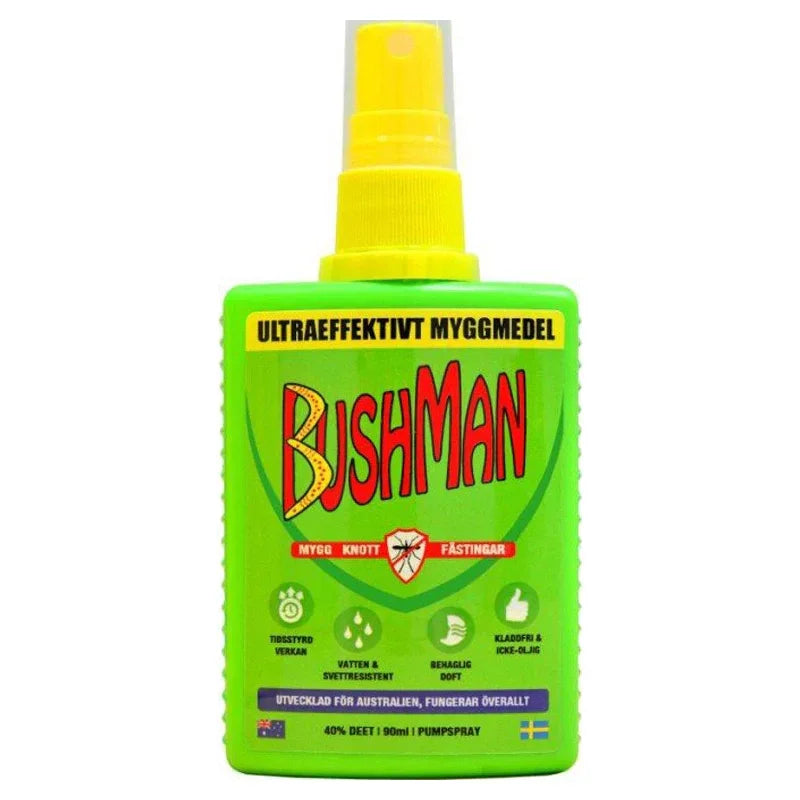 Bushman Myggmedel Spray - Sundbybergs Sportfiske
