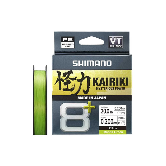 Shimano Kairiki 8+ 150m Green - Sundbybergs Sportfiske