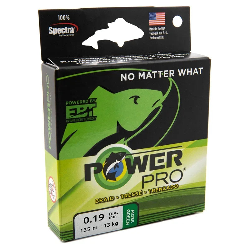 PowerPro Moss Green 135m - Sundbybergs Sportfiske