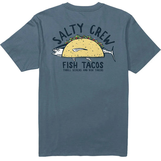 Salty Crew Baja fresh premium s/s tee - Slate